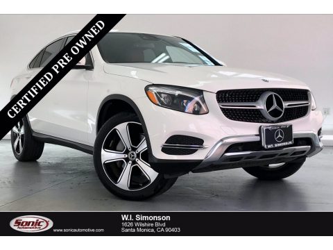 Polar White Mercedes-Benz GLC 300 4Matic.  Click to enlarge.