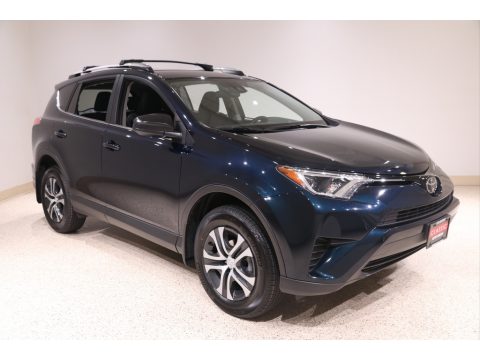 Galactic Aqua Mica Toyota RAV4 LE.  Click to enlarge.