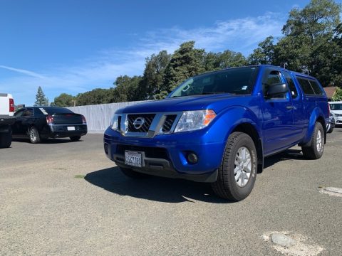 Metallic Blue Nissan Frontier SV King Cab.  Click to enlarge.