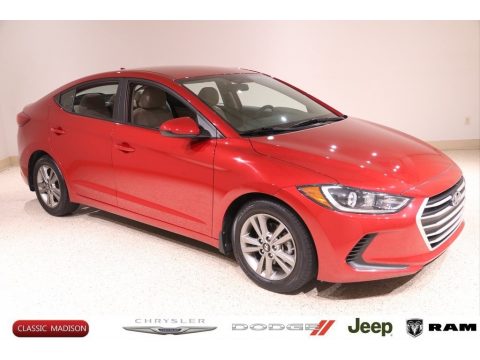 Red Hyundai Elantra SE. Click to enlarge. Red Hyundai Elantra SE. Click to enlarge.