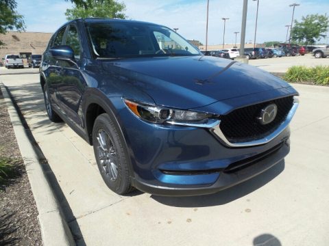 Eternal Blue Mica Mazda CX-5 Touring AWD.  Click to enlarge.
