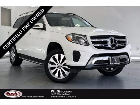 Polar White Mercedes-Benz GLS 450 4Matic.  Click to enlarge.