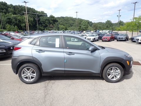 Sonic Silver Hyundai Kona SE AWD.  Click to enlarge.