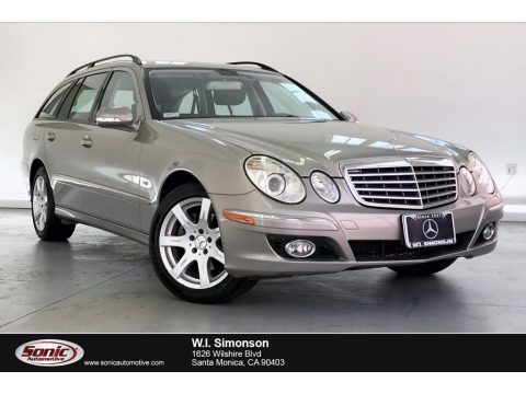 Pewter Metallic Mercedes-Benz E 350 4Matic Wagon.  Click to enlarge.