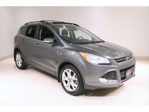 Sterling Gray Metallic Ford Escape SEL 1.6L EcoBoost 4WD.  Click to enlarge.