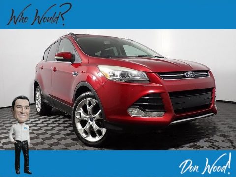 Ruby Red Metallic Ford Escape Titanium 2.0L EcoBoost 4WD.  Click to enlarge.
