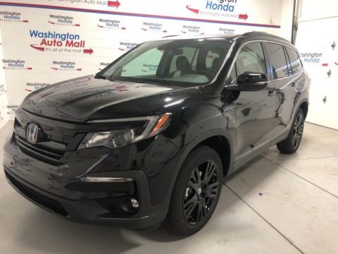 Crystal Black Pearl Honda Pilot Special Edition AWD.  Click to enlarge.