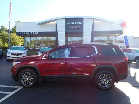 Crimson Red Tintcoat GMC Acadia SLT AWD. Click to enlarge. Crimson Red Tintcoat GMC Acadia SLT AWD. Click to enlarge.