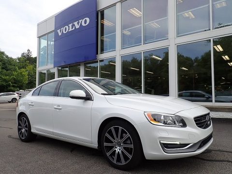 Ice White Volvo S60 T5 AWD.  Click to enlarge.