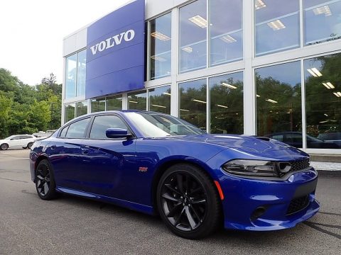 Indigo Blue Dodge Charger R/T Scat Pack.  Click to enlarge.