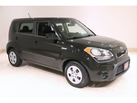 Shadow Black Kia Soul 1.6.  Click to enlarge.