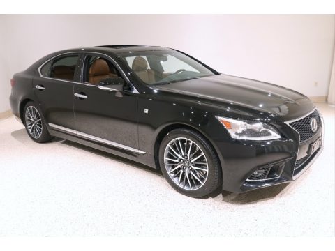 Obsidian Lexus LS 460 AWD F Sport.  Click to enlarge.