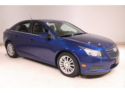 Blue Topaz Metallic Chevrolet Cruze Eco.  Click to enlarge.