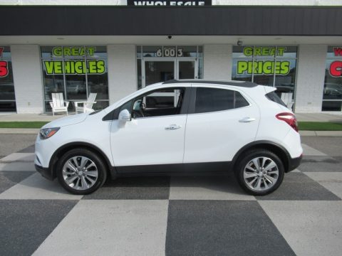 Summit White Buick Encore Preferred.  Click to enlarge.