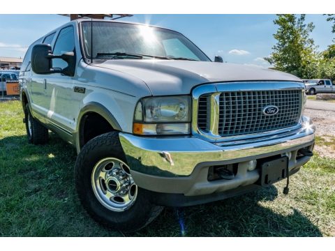 Oxford White Ford Excursion Limited 4x4.  Click to enlarge.
