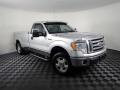 Front 3/4 View of 2010 Ford F150 XLT Regular Cab 4x4 #3