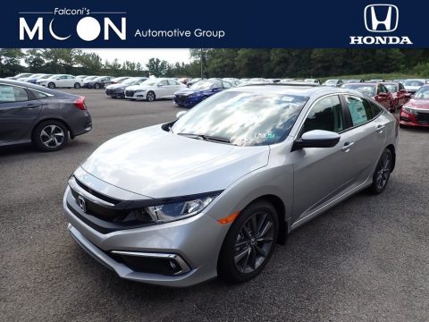 Lunar Silver Metallic Honda Civic EX Sedan. Click to enlarge. Lunar Silver Metallic Honda Civic EX Sedan. Click to enlarge.