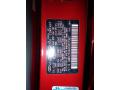 Hyundai Color Code R5R Gemstone Red #32