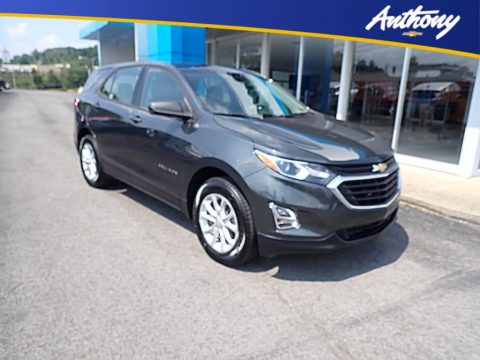 Nightfall Gray Metallic Chevrolet Equinox LS AWD.  Click to enlarge.