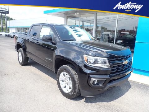 Black Chevrolet Colorado LT Crew Cab 4x4.  Click to enlarge.