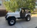 1985 Jeep CJ7 4x4 Olympic White