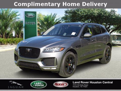 Eiger Gray Metallic Jaguar F-PACE 25t Checkered Flag Edition.  Click to enlarge.