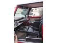  1968 Ford Bronco Black Interior #3