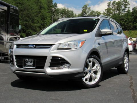 Ingot Silver Ford Escape Titanium 2.0L EcoBoost.  Click to enlarge.
