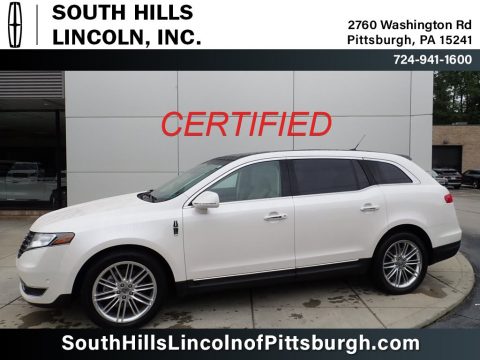 White Platinum Lincoln MKT AWD.  Click to enlarge.
