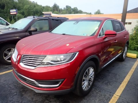 Ruby Red Lincoln MKX Select AWD.  Click to enlarge.