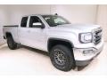 Front 3/4 View of 2018 GMC Sierra 1500 SLE Double Cab 4WD #1