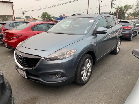 Dolphin Gray Mica Mazda CX-9 Grand Touring AWD.  Click to enlarge.