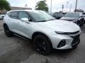 Front 3/4 View of 2020 Chevrolet Blazer RS AWD #3