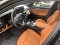  2021 BMW 5 Series Cognac Interior #3