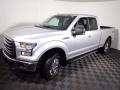 Front 3/4 View of 2015 Ford F150 XLT SuperCab 4x4 #7