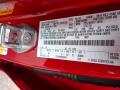 Ford Color Code D4 Rapid Red Metallic #12