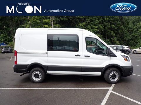 Oxford White Ford Transit Van 250 MR Regular.  Click to enlarge.