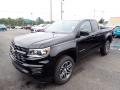 Front 3/4 View of 2021 Chevrolet Colorado WT Extended Cab 4x4 #1