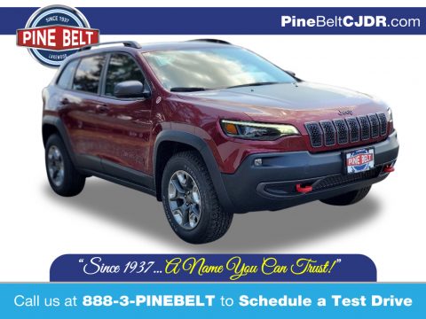 Velvet Red Pearl Jeep Cherokee Trailhawk 4x4.  Click to enlarge.