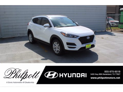 White Cream Hyundai Tucson Value.  Click to enlarge.