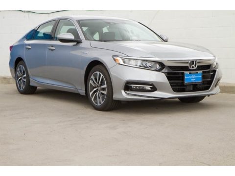 Lunar Silver Metallic Honda Accord EX Hybrid Sedan.  Click to enlarge.