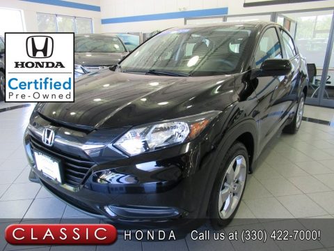 Crystal Black Pearl Honda HR-V LX. Click to enlarge. Crystal Black Pearl Honda HR-V LX. Click to enlarge.
