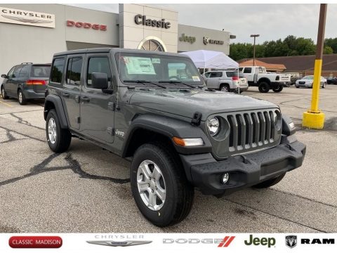 Sting-Gray Jeep Wrangler Unlimited Sport 4x4.  Click to enlarge.