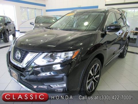 Magnetic Black Nissan Rogue SL AWD.  Click to enlarge.