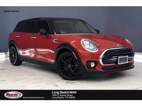 Blazing Red Metallic Mini Clubman Cooper.  Click to enlarge.