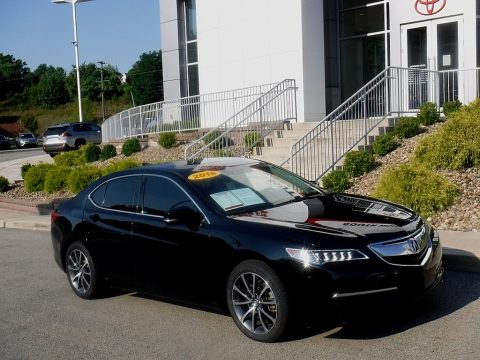 Crystal Black Pearl Acura TLX 3.5 Technology SH-AWD.  Click to enlarge.
