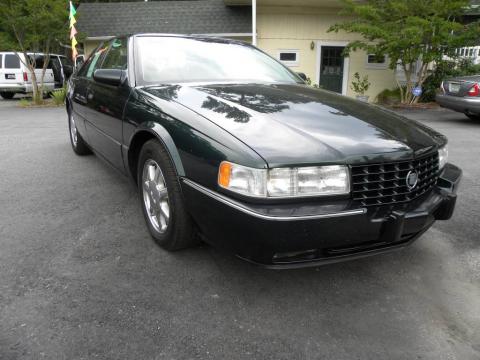 Forest Pearl Metallic Cadillac Seville STS.  Click to enlarge.