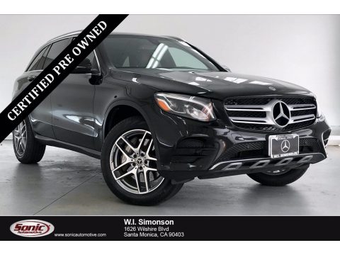 Black Mercedes-Benz GLC 300.  Click to enlarge.