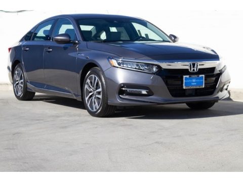 Modern Steel Metallic Honda Accord EX-L Hybrid Sedan. Click to enlarge. Modern Steel Metallic Honda Accord EX-L Hybrid Sedan. Click to enlarge.