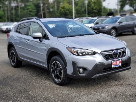 Ice Silver Metallic Subaru Crosstrek Premium.  Click to enlarge.